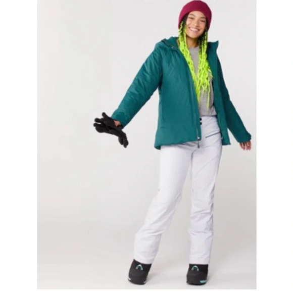 Obermeyer Women’s Size 12 Bliss Snow Ski Pants NWT White Snowboard - Picture 3 of 13